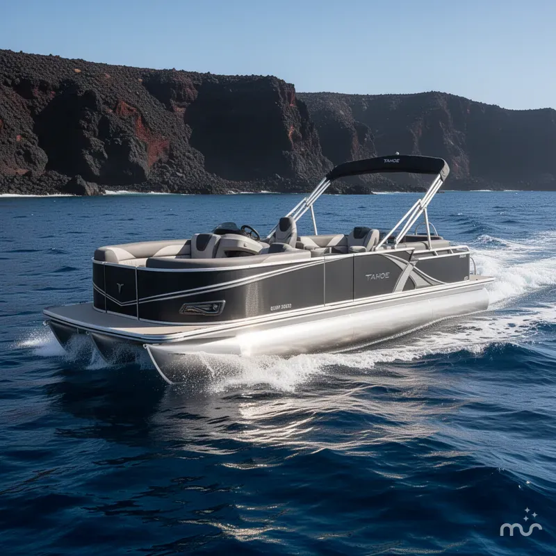 The Image of Tahoe LTZ 300HP QLS 2385 Quad Lounge Shift Tritoon 2026 - 0