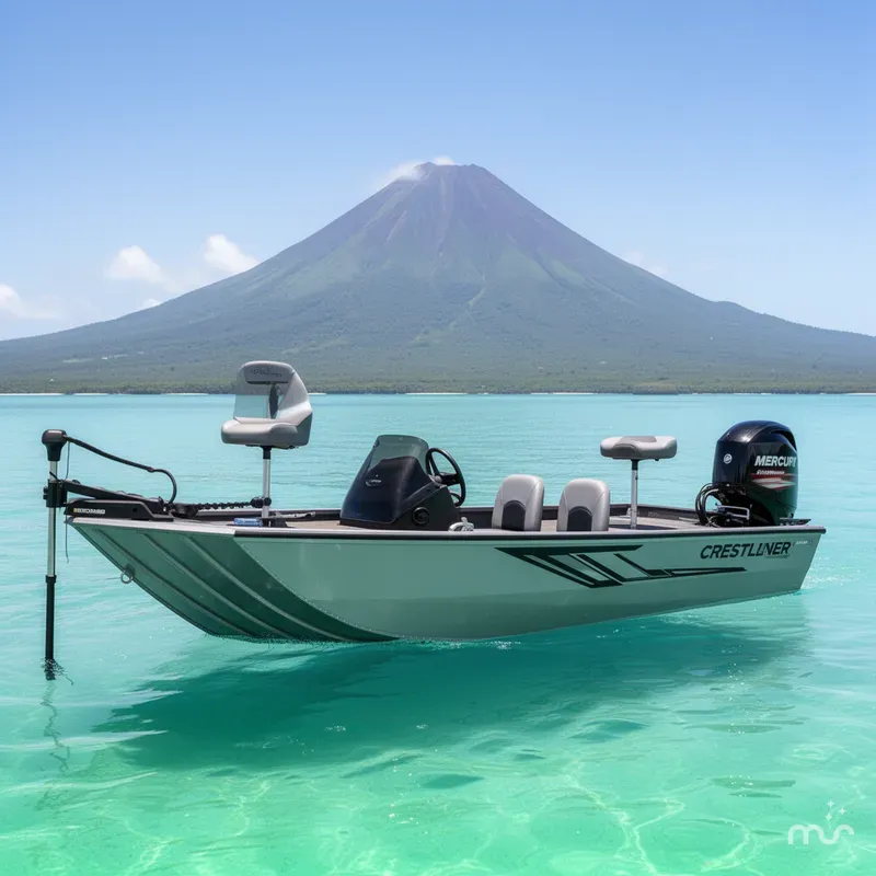 The Image of Crestliner Storm 1700 w/ 60HP Mercury! 2026 - 0