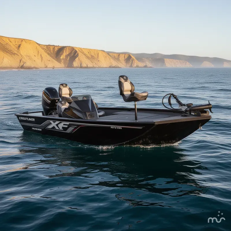 The Image of Crestliner XF 179 W/ 90HP Mercury! 2026 - 0