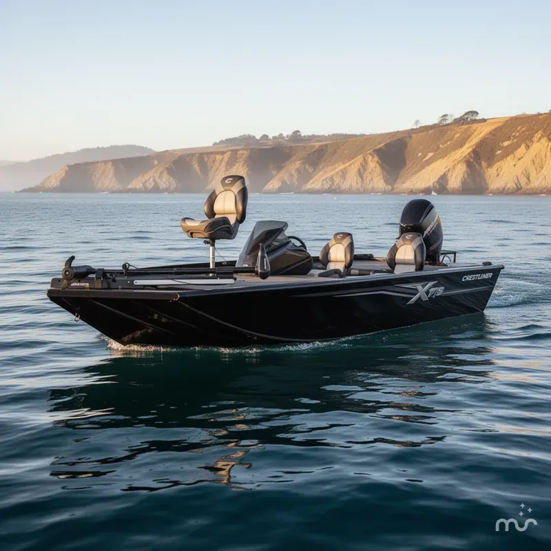 Slide: The Image of Crestliner XF 179 W/ 90HP Mercury! 2026 - 4