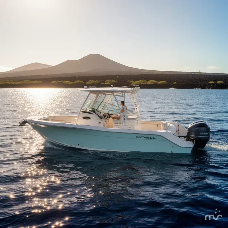 Slide: The Image of Cobia 240 Dual Console 2026 - 2