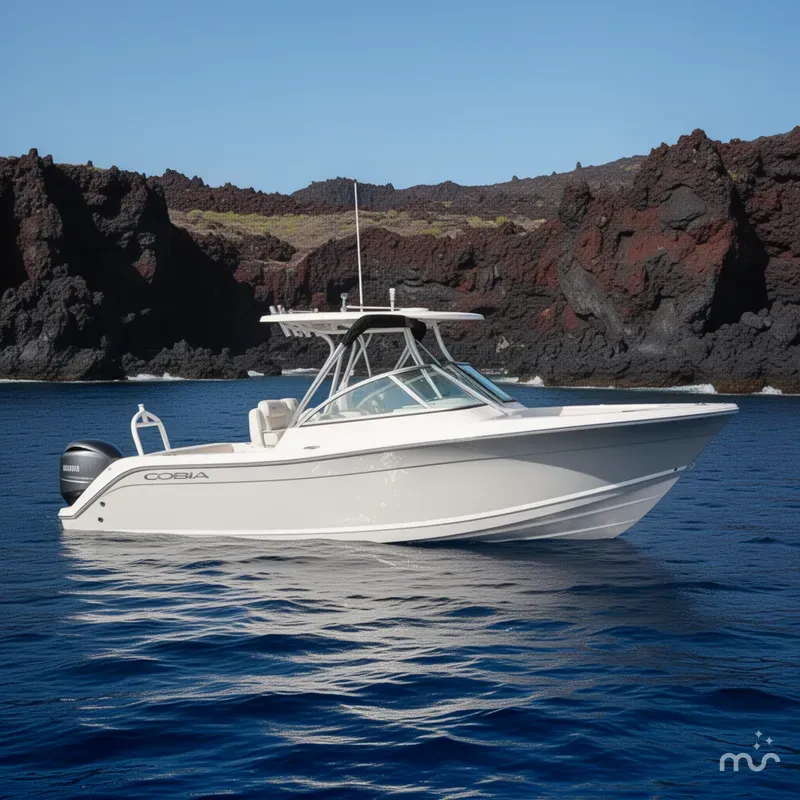 Slide: The Image of Cobia 220 Dual Console 2026 - 2