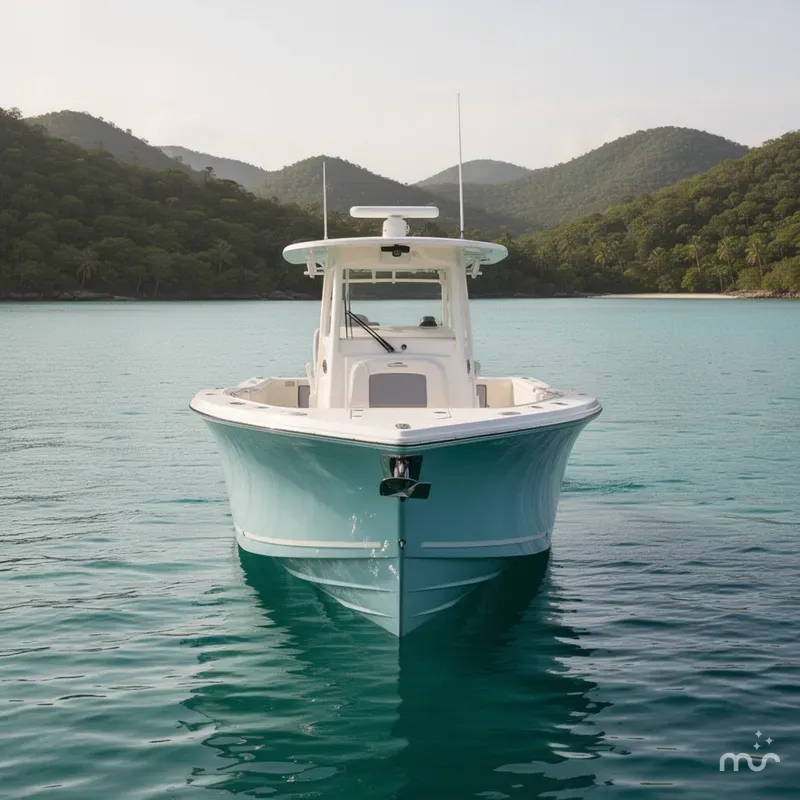 Slide: The Image of Cobia 320 Center Console 2026 - 1