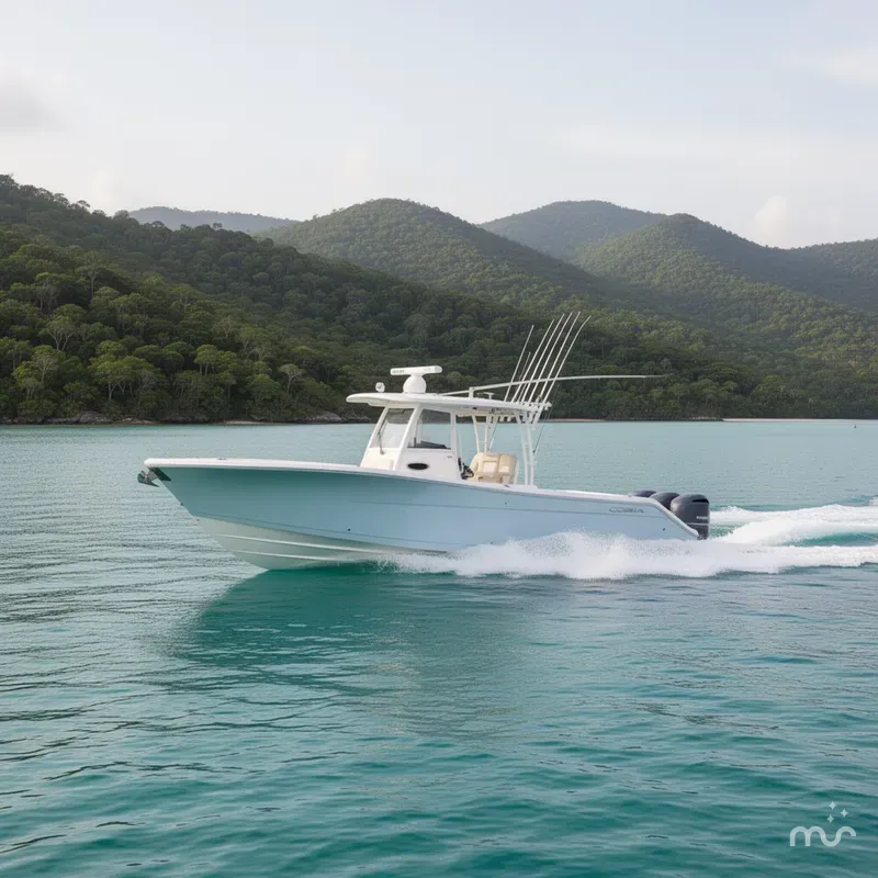 Slide: The Image of Cobia 320 Center Console 2026 - 4