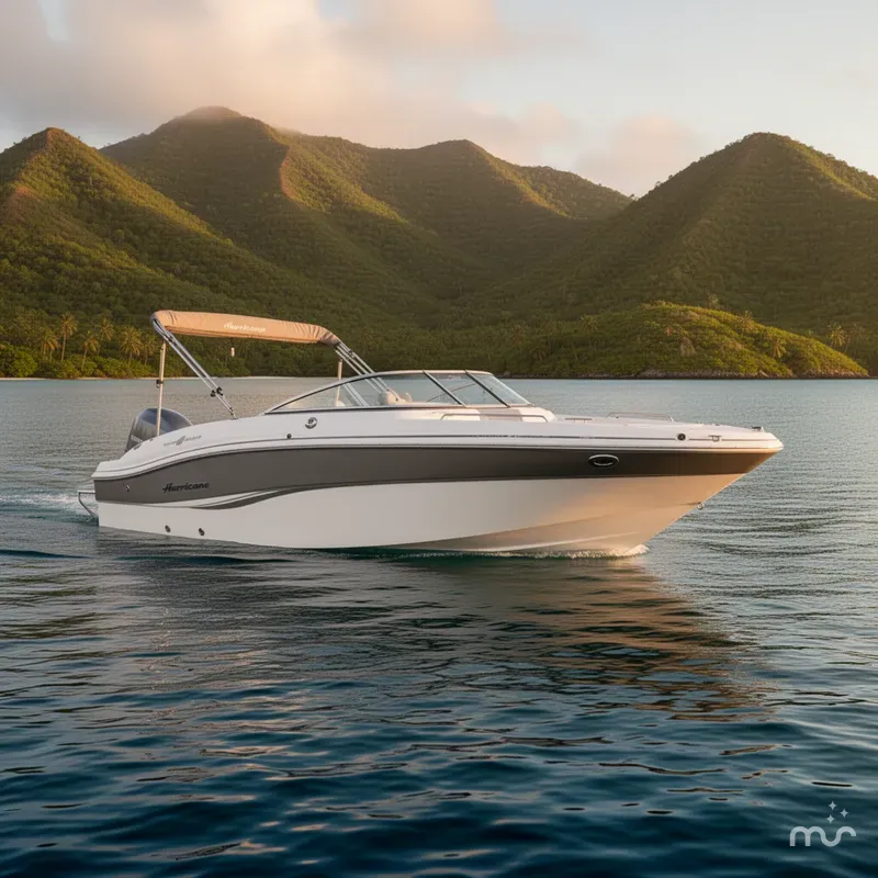 The Image of Hurricane SunDeck Sport 203 Crossfire OB 2013 - 0