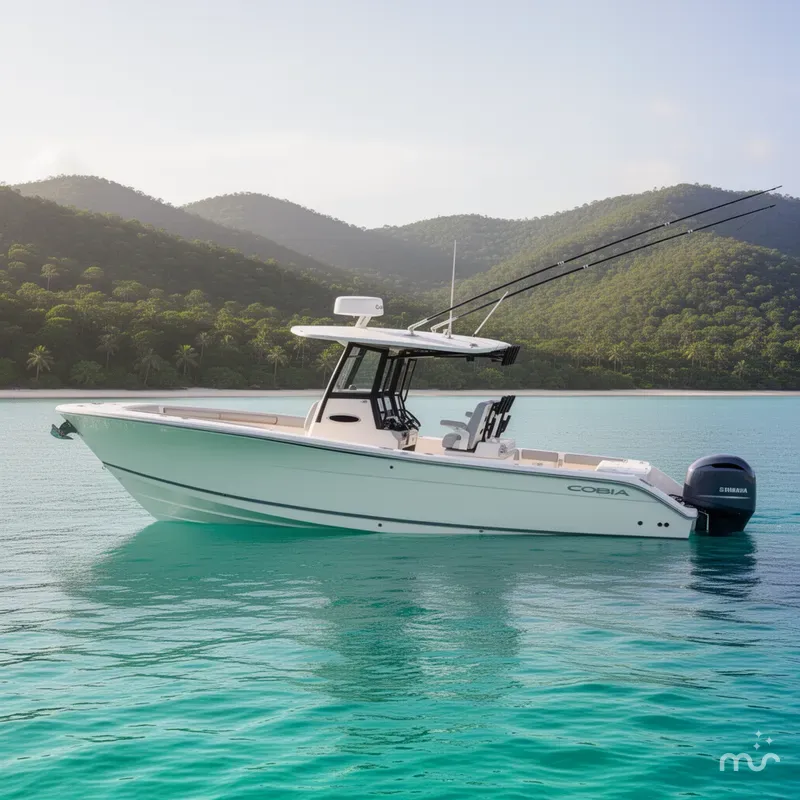 Slide: The Image of Cobia 285 Open Center Console 2026 - 2