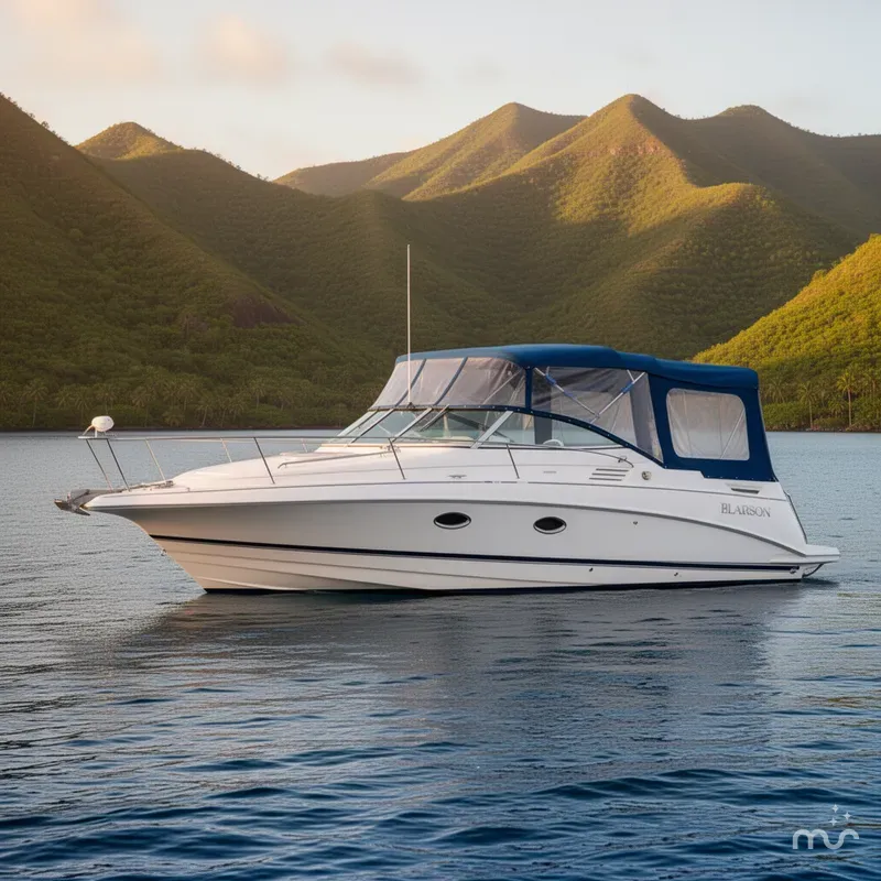 Slide: The Image of Larson Cabrio 280 1996 - 2