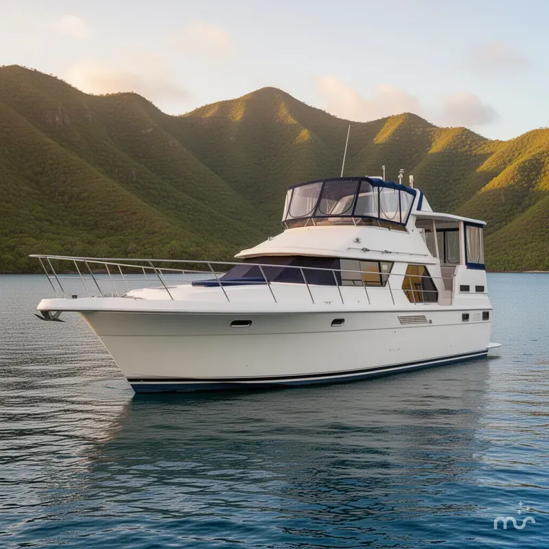 The Image of Carver Yachts 440 Aft Cabin Motor Yacht 1994 - 0