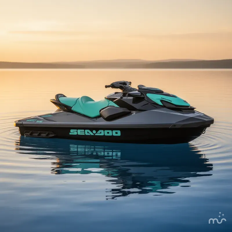 Slide: The Image of Sea-Doo GTI SE 170 Tech Package, Audio, iDF, iBR 2026 - 2
