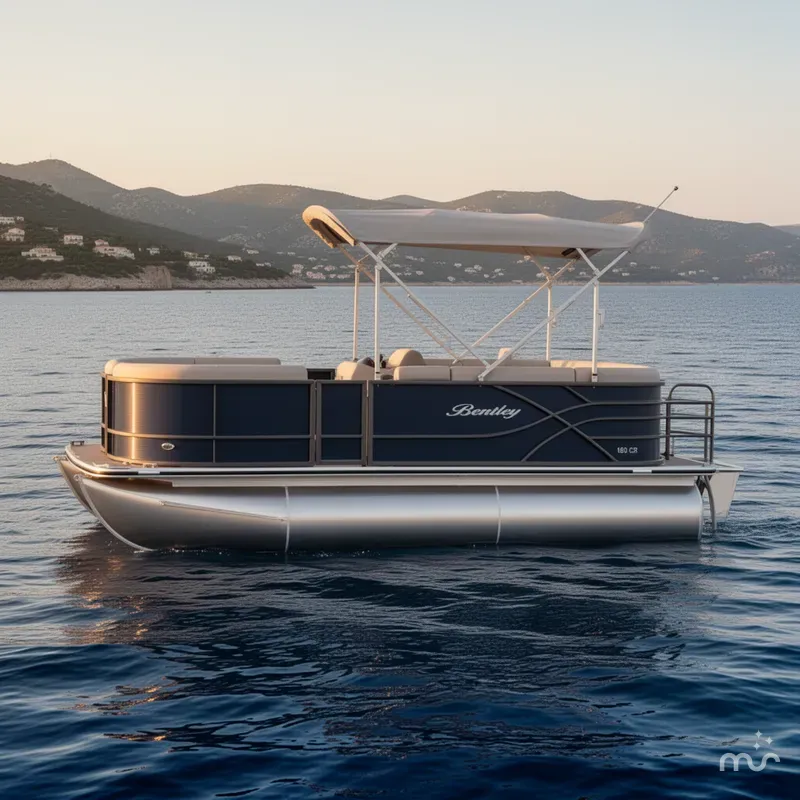 Slide: The Image of Bentley Pontoons LE 160 CR 2025 - 2