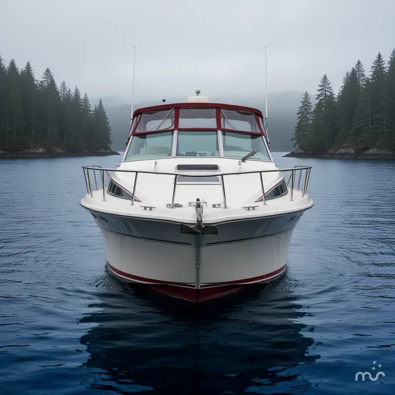 Slide: The Image of Sea Ray 340 Express Cruiser 1988 - 1