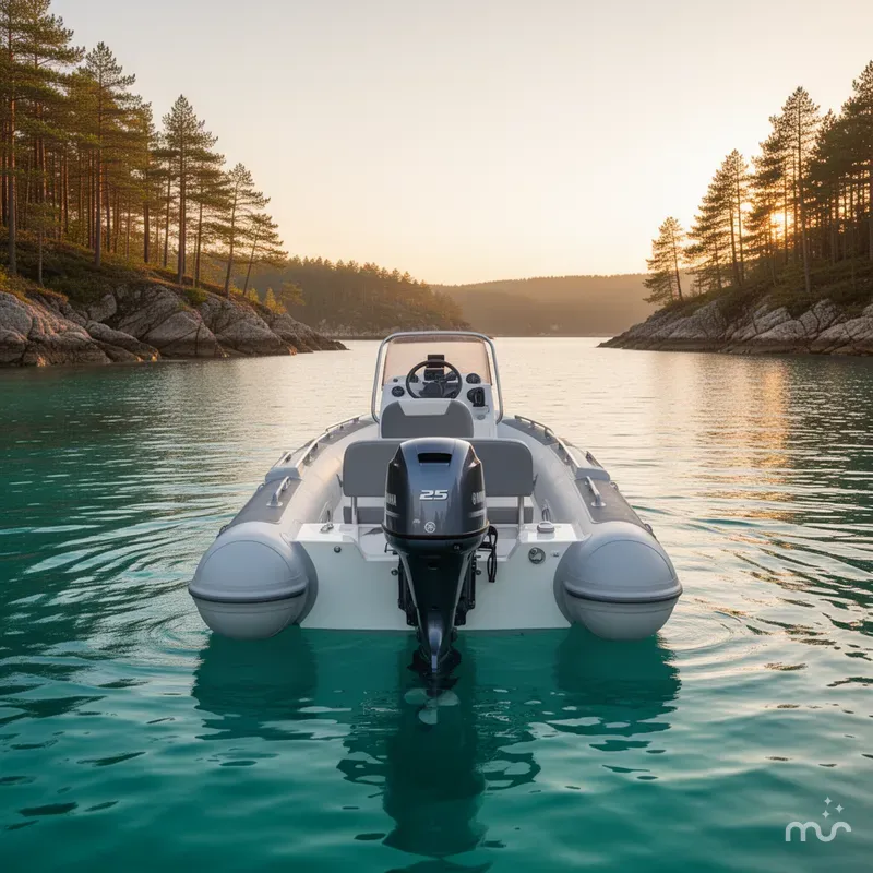Slide: The Image of Gala Viking V330 with Yamaha 25HP 2026 - 3