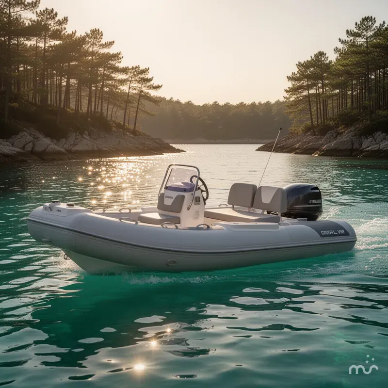 Slide: The Image of Gala Viking V330 with Yamaha 25HP 2026 - 4