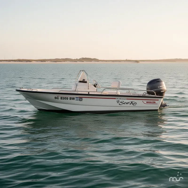 Slide: The Image of Boston Whaler 150 Montauk 2007 - 2