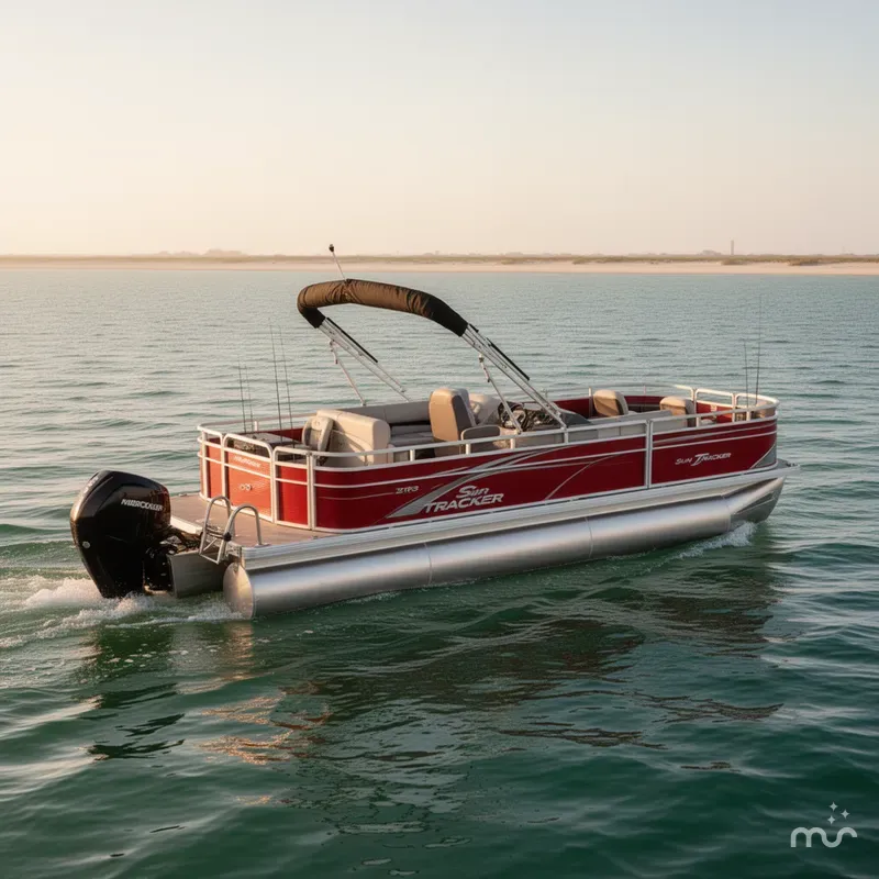 Slide: The Image of Sun Tracker Fishin' Barge 22 XP3 2026 - 0