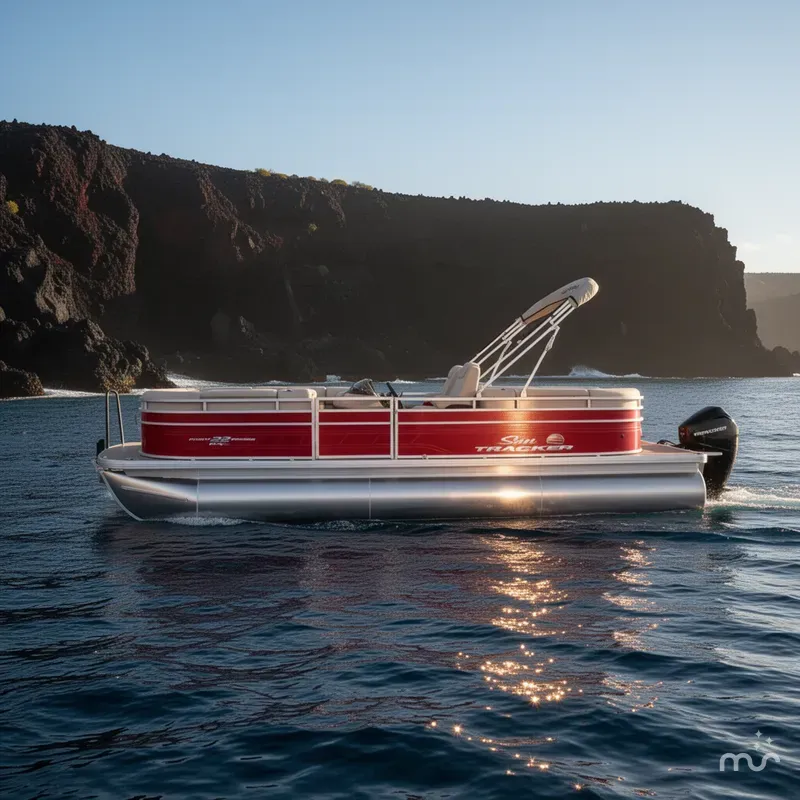 Slide: The Image of Sun Tracker Party Barge 22 XP3 2025 - 4