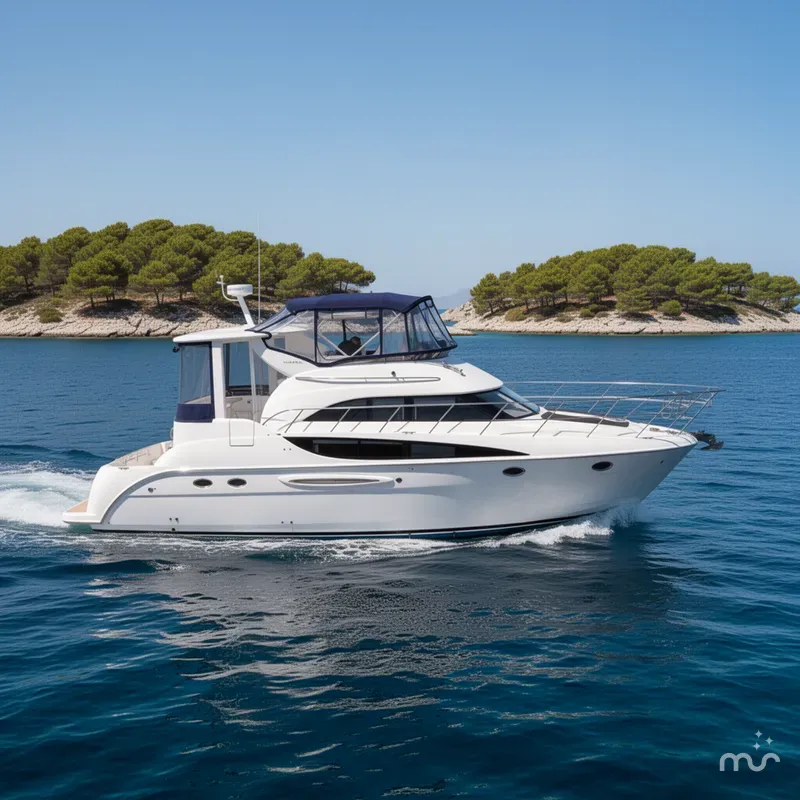 Slide: The Image of Meridian 459 Motoryacht 2007 - 2