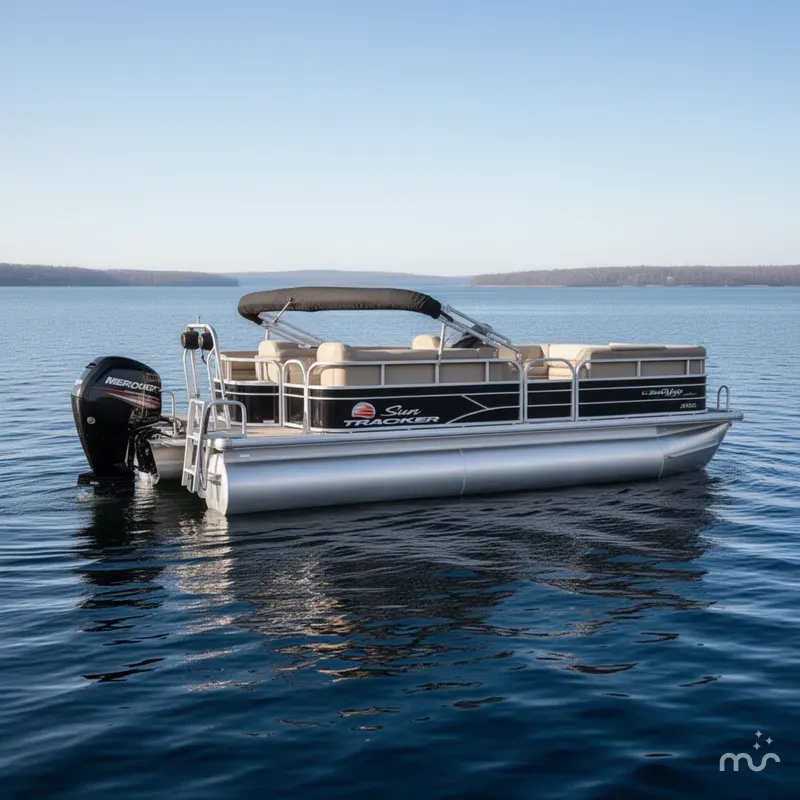 Slide: The Image of Sun Tracker Fishin' Barge 20 DLX 2018 - 0