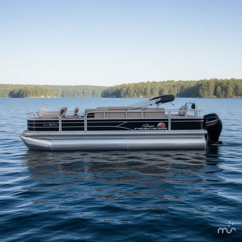 Slide: The Image of Sun Tracker Fishin' Barge 20 DLX 2018 - 1