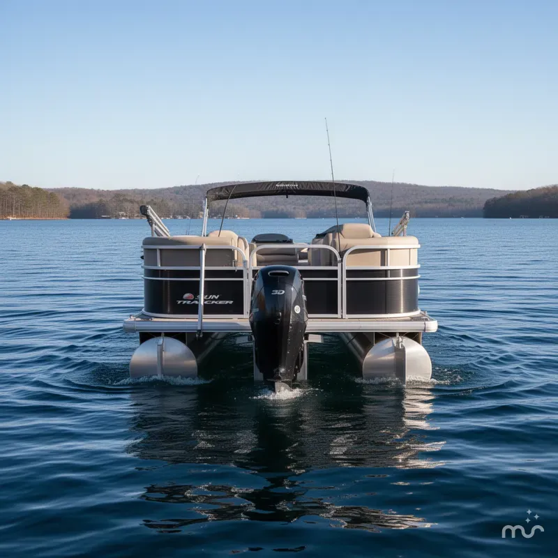 Slide: The Image of Sun Tracker Fishin' Barge 20 DLX 2018 - 2