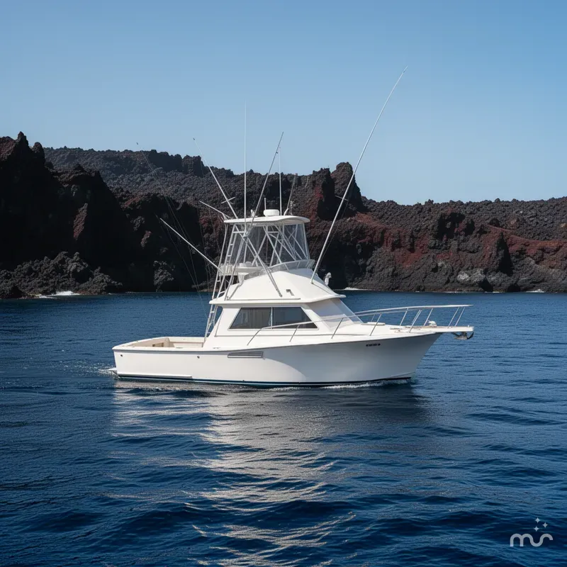 The Image of Bertram 31 Flybridge Cruiser 1973 - 0