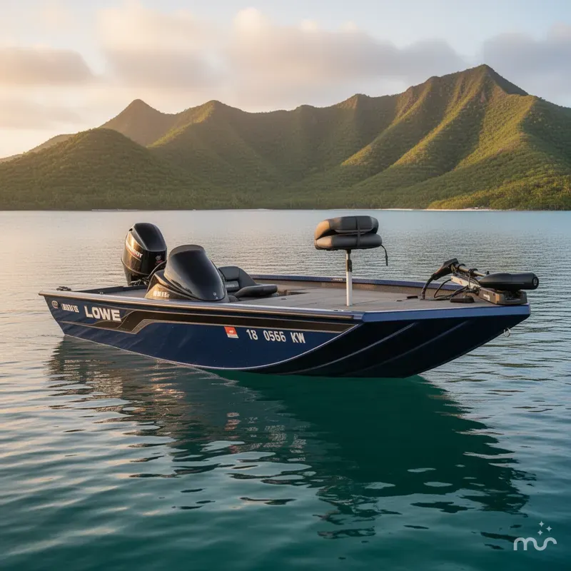 Slide: The Image of Lowe Stinger 175 Bass Boat 2022 - 2