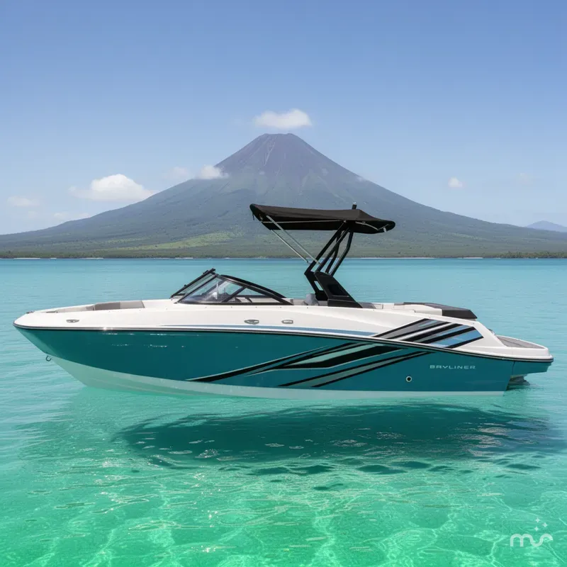 Slide: The Image of Bayliner VR5 Bowrider 2022 - 2