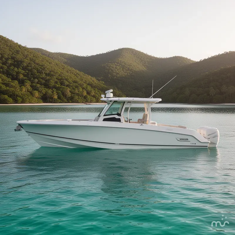Slide: The Image of Boston Whaler 380 Outrage 2019 - 2