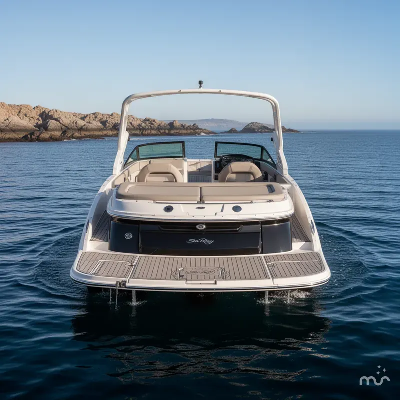Slide: The Image of Sea Ray SDX 270 Outboard 2019 - 3