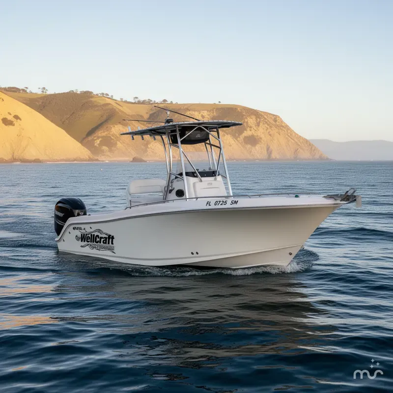 Slide: The Image of Wellcraft 222 Fisherman 2020 - 0