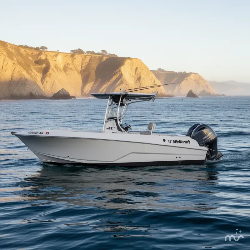 Slide: The Image of Wellcraft 222 Fisherman 2020 - 2