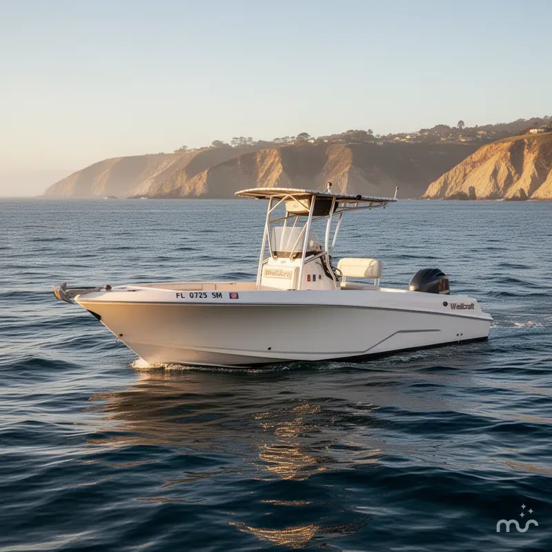 Slide: The Image of Wellcraft 222 Fisherman 2020 - 4