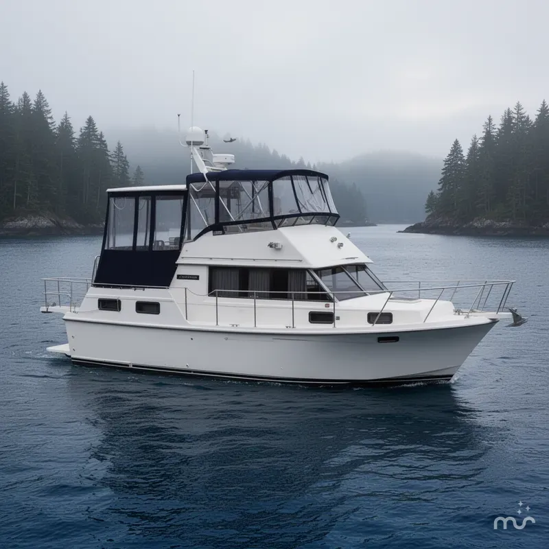 The Image of Carver Yachts 3607 Aft Cabin Motor Yacht 1987 - 0