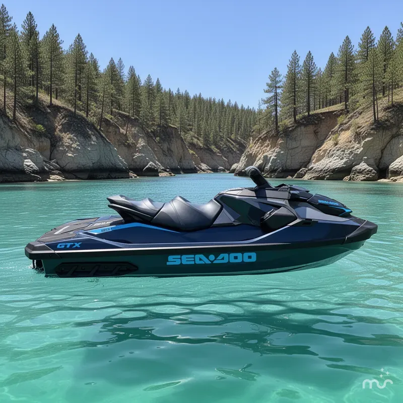 Slide: The Image of Sea-Doo GTX 230 Tech, Audio, iDF, iBR 2026 - 0