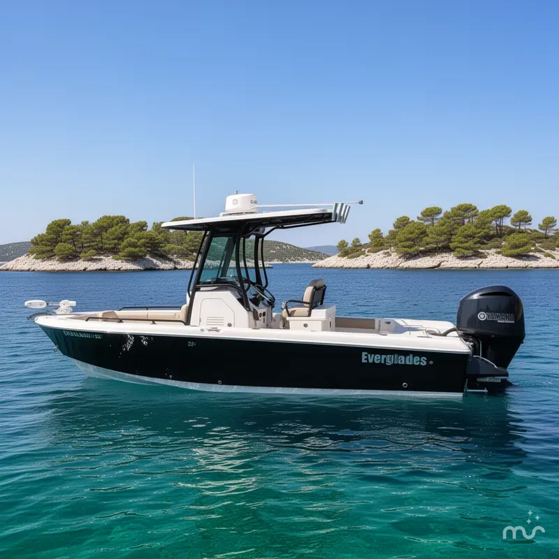 Slide: The Image of Everglades 253 Center Console 2019 - 2