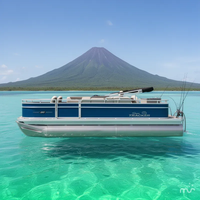 Slide: The Image of Sun Tracker Fishin' Barge 20 DLX 2026 - 2