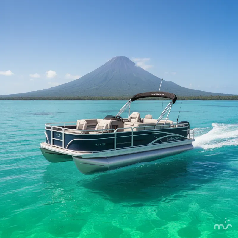 Slide: The Image of Sun Tracker Fishin' Barge 20 DLX 2026 - 4