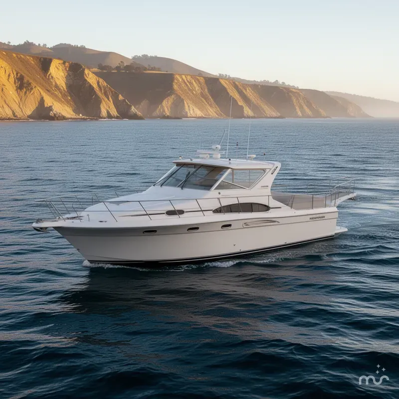 Slide: The Image of Carver Yachts 350 Mariner 2000 - 0