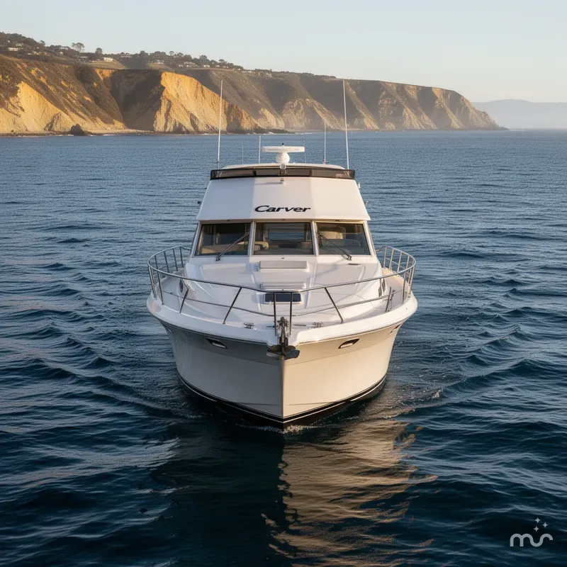 Slide: The Image of Carver Yachts 350 Mariner 2000 - 2