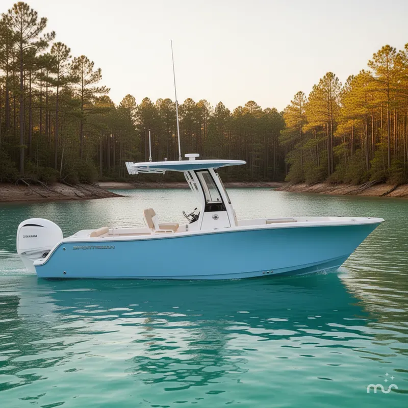 Slide: The Image of Sportsman Open 232 Center Console 2026 - 2