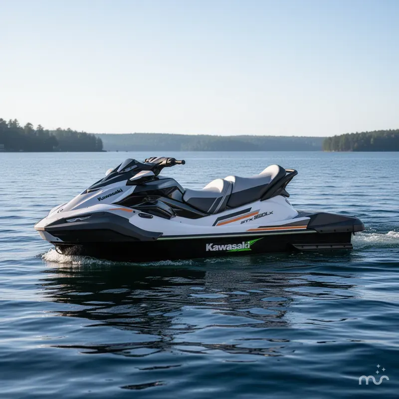 Slide: The Image of Kawasaki STX160LX 2026 - 2