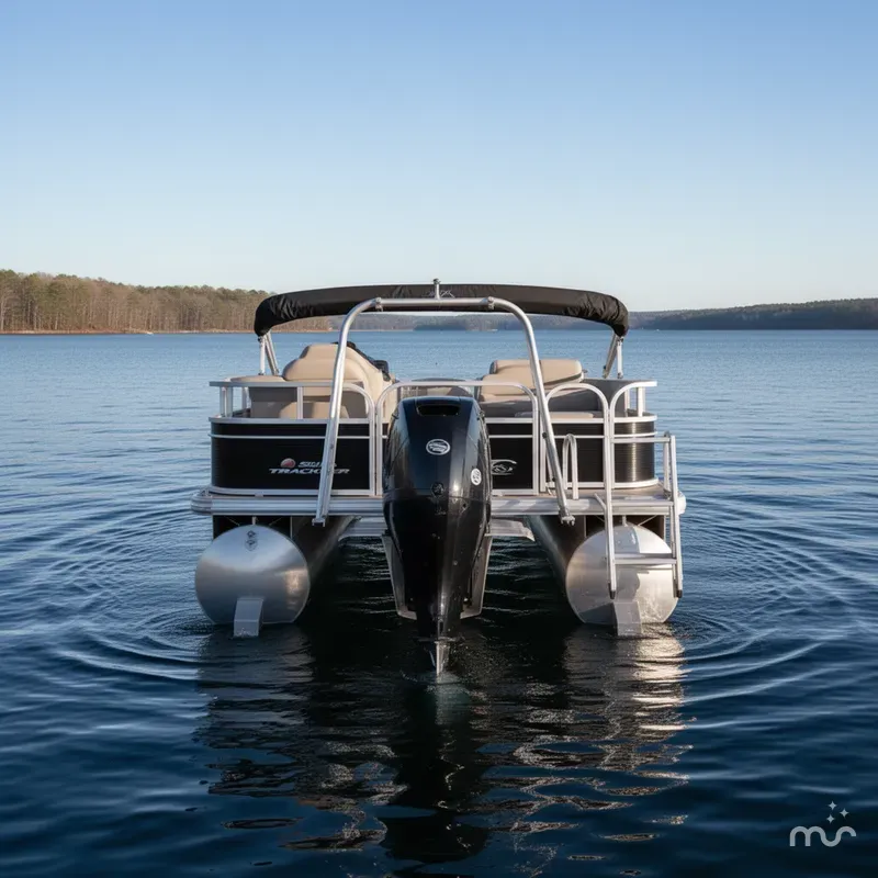 Slide: The Image of Sun Tracker Fishin' Barge 20 DLX 2018 - 2