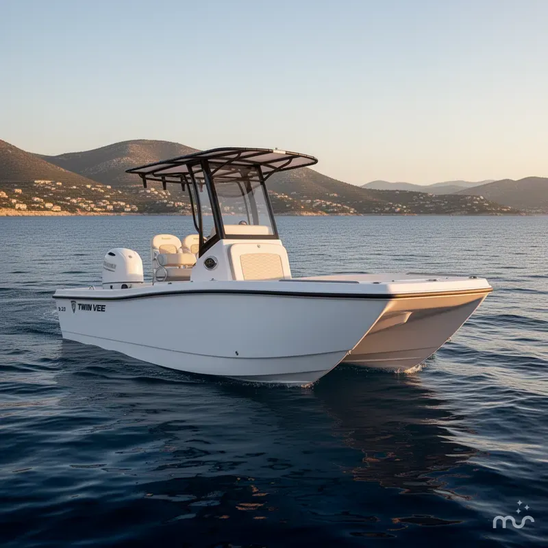 Slide: The Image of Twin Vee 22 BayCat 2026 - 2