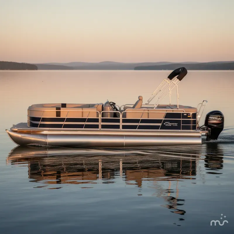 Slide: The Image of Bentley Pontoons 243 Cruise SE 2015 - 0