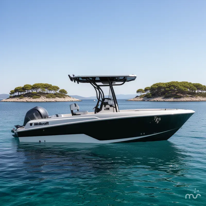 Slide: The Image of Wellcraft 222 Fisherman 2022 - 2