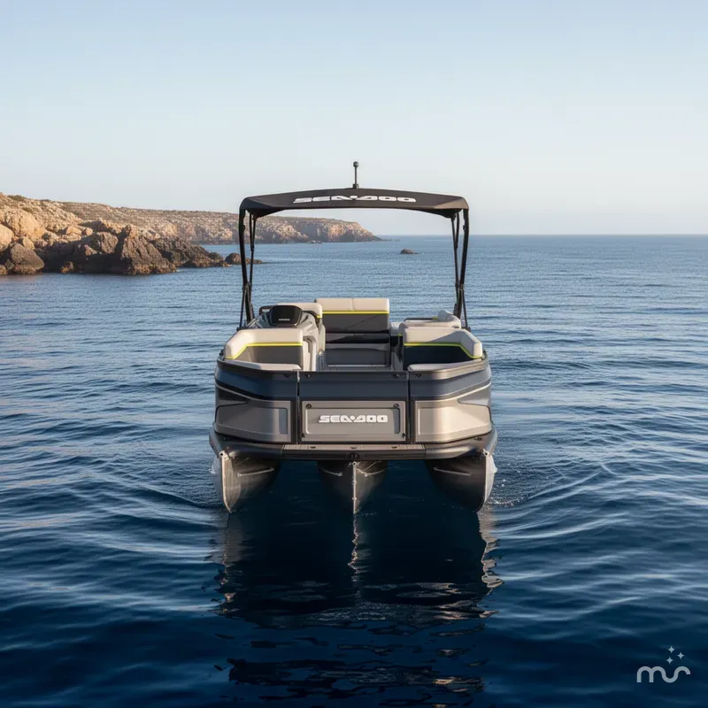 Slide: The Image of Sea-Doo Switch Cruise Limited™ 18 - 300 Hp Galvanized 2026 - 1