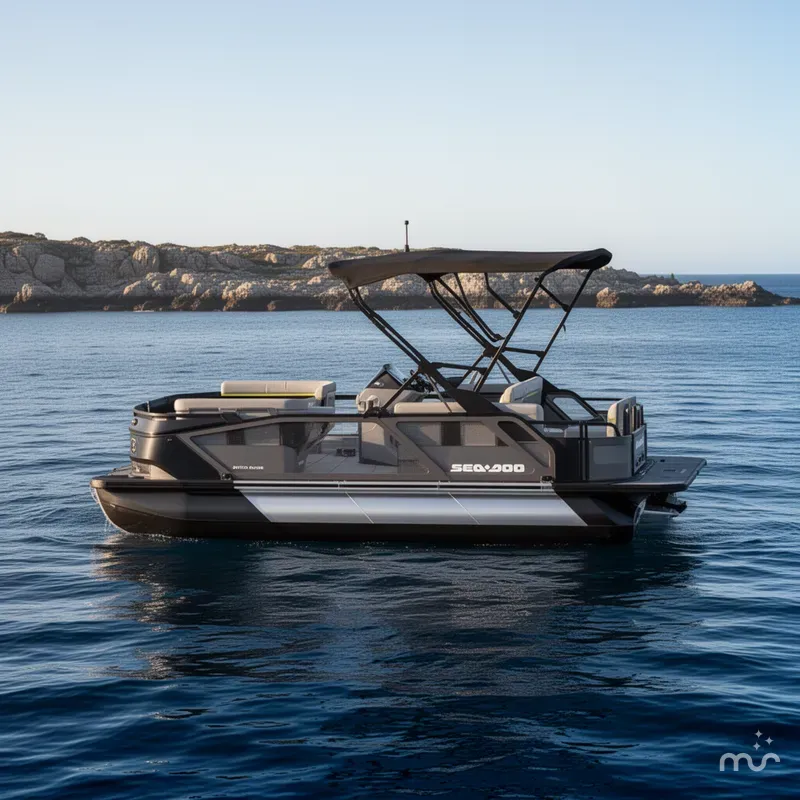 Slide: The Image of Sea-Doo Switch Cruise Limited™ 18 - 300 Hp Galvanized 2026 - 2