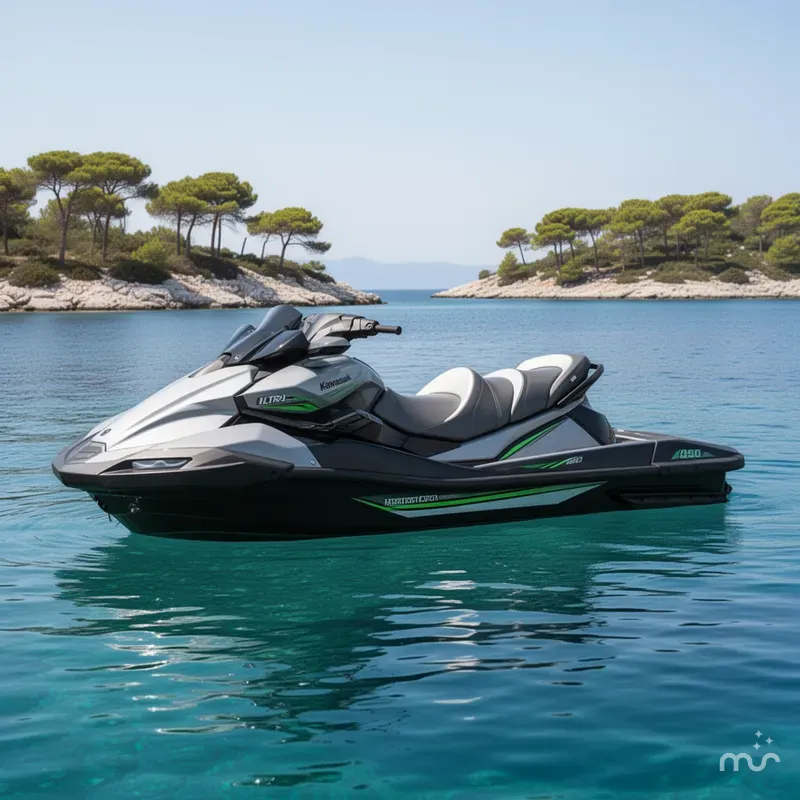 Slide: The Image of Kawasaki Jet Ski Ultra 160 2026 - 2