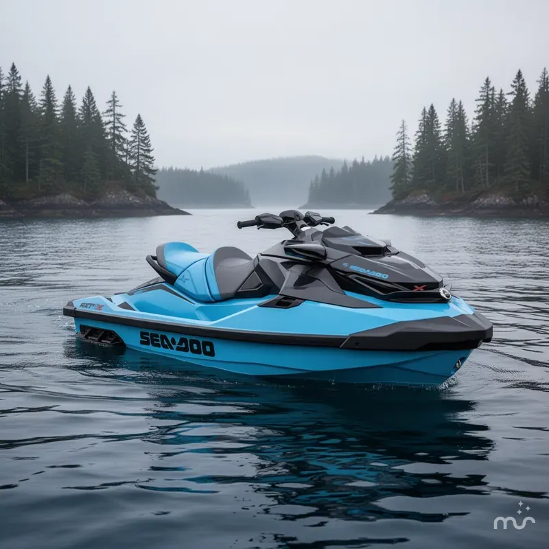 The Image of Sea-Doo RXT-X™ 325 Gulfstream Blue Premium 2026 - 0