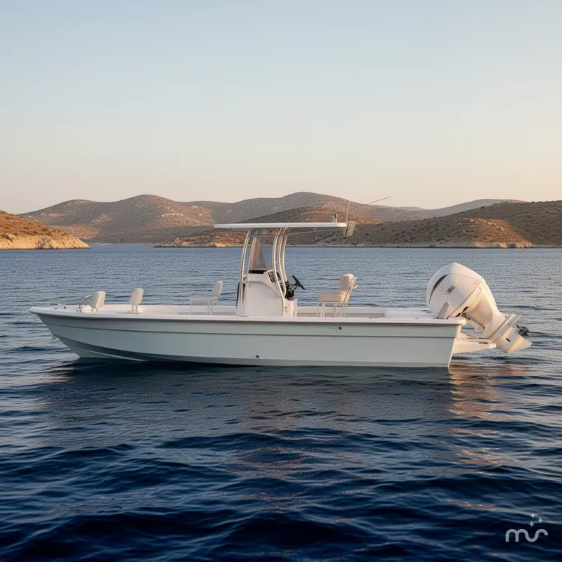 Slide: The Image of Bay Rider 2460 FS Skiff 2026 - 2